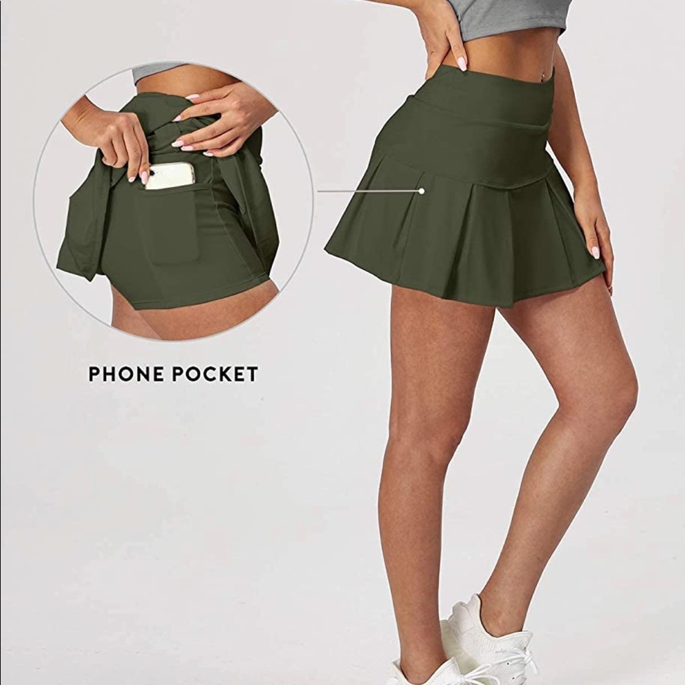 icyzone Pleated Tennis Skirts